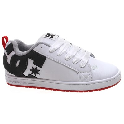 Court Graffik White/Grey/Red Shoe