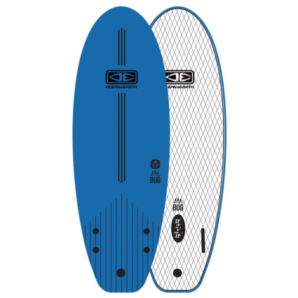 Ocean and Earth Bug Soft Surfboard in Navy
