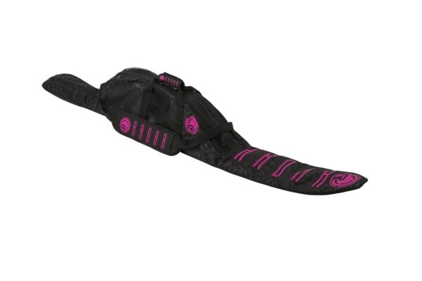 Radar Womens Padded Slalom Bag - Black/Pink