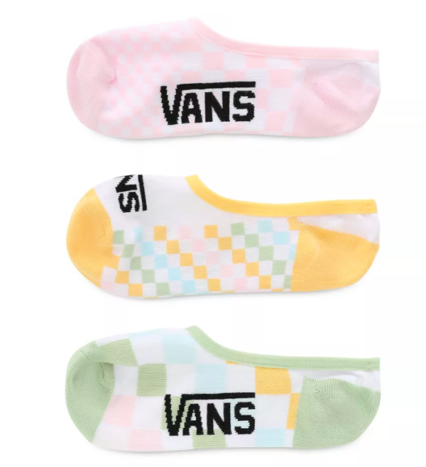Vans Women's Classic Check Canoodle Socks 3 Pack