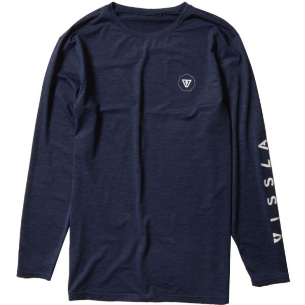 Vissla All Time LS Surf T-Shirt - Navy