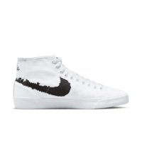 Nike SB Blazer Court Mid Premium Skate Shoes - White