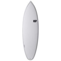 Nsp Elements Tinder-d8 5'10'' Surfboard White 177.8 cm