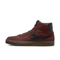 Nike SB Zoom Blazer Mid Skate Shoe - Brown