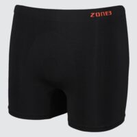 Zone3 Seamless Mens Support Boxers - Black/Orange