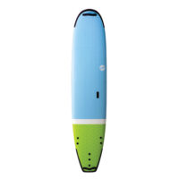 NSP 7'4'' Soft Surfboard 2020 - Tail Dip Green