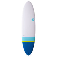 NSP Elements HDT 6ft 8 Funboard Surfboard - Tail Dip Blue