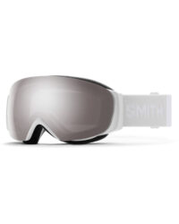 Smith I/O MAGWhite VaporChromaPop Sun Platinum Mirror + ChromaPop Storm Blue Sensor Mirror Goggles