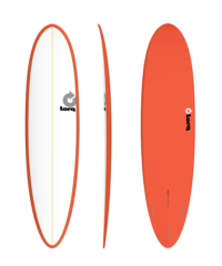 Torq Mod Fun 7ft 6 Surfboard - RedPinline