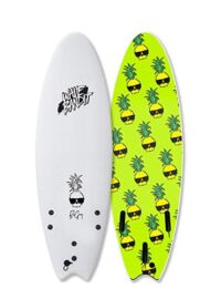 Wave Bandit Ben Gravy 6'0" Performer Pro Surfboard - White