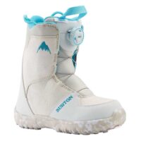 Burton Grom Boa Snowboard Boots White 17.5