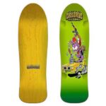 Cruzade Fast And Sketchy 9.0'' Skateboard Deck Giallo 31.0 Inches