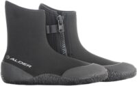 Alder 5mm Zipped Wetsuit Boots in Black -