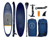 Baju 10ft 6 Flow Inflatable Stand Up Paddle Board Package - Navy