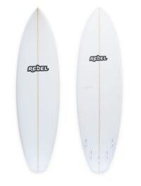 Rebel Ezerider Surfboard - White