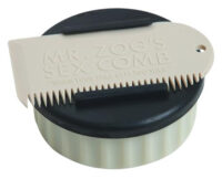 Sex Wax Pot and Comb - White Pot and White Comb