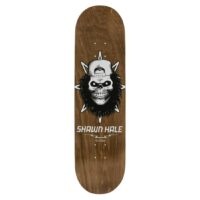 Birdhouse 8.5 Hale Skull Skateboard Deck - Brown .5 inch