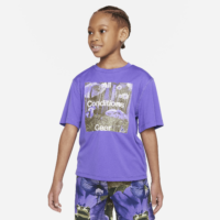Nike ACG Graphic Performance Tee Younger Kids' Sustainable-Material UPF Dri-FIT Tee - Purple