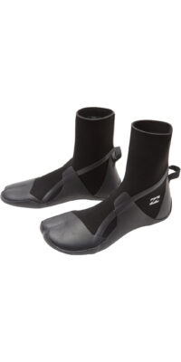 Billabong Mens 2022 Absolute 5mm Split Toe Wetsuit Boots - Black Has