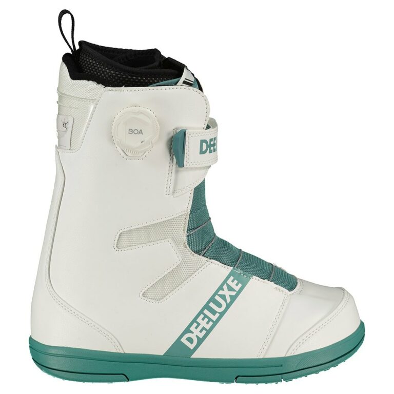 Deeluxe Snow Rough Diamond Youth Snowboard Boots White 22.5