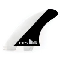 FCS II Mick Fanning PC Thruster Fins -  Black/White