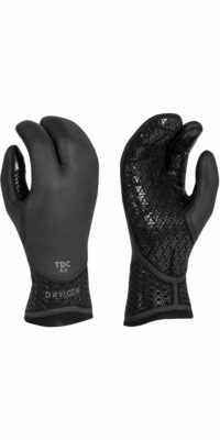 Xcel 2023 Drylock 5mm 3 Finger Wetsuit Gloves - Black