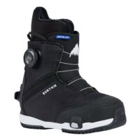 Burton Grom Step On Kids Snowboard Boots Black 17.5