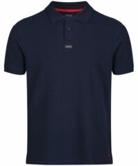 Men's Musto Cotton Pique Short Sleeve Polo Shirt - True Navy