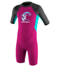O'Neill Toddlers 2mm Reactor Girls Shorty Wetsuit 2024
