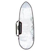 Ocean and Earth 7'6 Barry Basic Fish/Longboard Surfboard Cover - Silver/Red