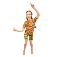 Saltskin Youth Kids UV Rash Vest - Giraffe 11-12 Years