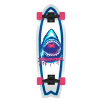 Santa Cruz Speed Wheels Shark Skateboard 8.81" X 27.69"