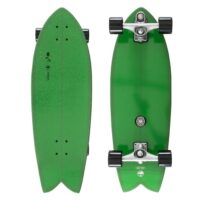 Arbor C7 Surfskate Black Rose MFG Complete Skateboard - Green