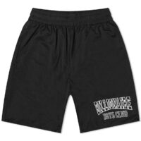 Billionaire Boys Club Men's Varsity Logo Mesh Shorts Black
