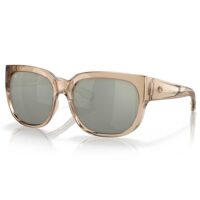 Costa Waterwoman 2 Mirrored Polarized Sunglasses Golden Gray Silver Mirror 580G/CAT3
