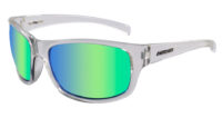 Dirty Dog Shock Polarised Sunglasses - Clear/Green Fusion