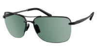 Dirty Dog Typhoon Polarised Sunglasses - Gunmetal/Green