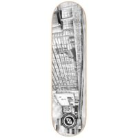 Hydroponic Spot Series 8.0'' Skateboard Deck Silver