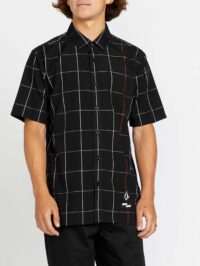 Men's Volcom Schroff X Volcom Plaid Shirt - Black