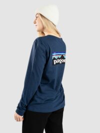 Patagonia P-6 Logo Responsibili Long Sleeve T-Shirt tidepool blue