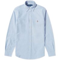 Polo Ralph Lauren Men's Button Down Oxford Shirt Blue