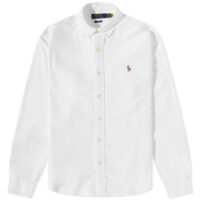 Polo Ralph Lauren Men's Button Down Oxford Shirt White