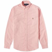 Polo Ralph Lauren Men's Slim Fit Button Down Oxford Shirt Pink