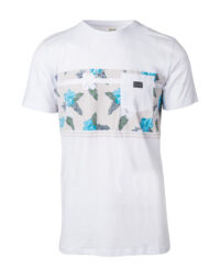 Ripcurl Retro Block T Shirt - Optical White -