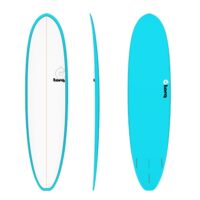 Torq 8'2" Fun V+ Surfboard - Blue & Pinline - O/S