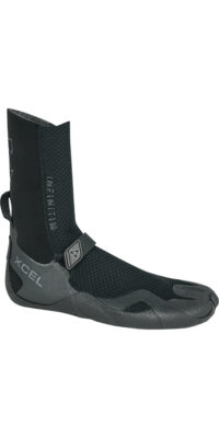 Xcel 2024 Infiniti 5mm Round Toe Wetsuit Boots - Black