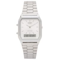 Casio Women's Vintage AQ-230A Watch Silver