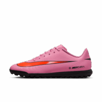 Nike Mercurial Vapor 16 Club Turf Low-Top Football Shoes - Pink
