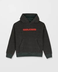 Men's Volcom Tookool Hoodie - Rinsed Black - (KIDS)