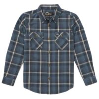 Salty Crew Daybreak Flannel Long Sleeve Shirt Blue M